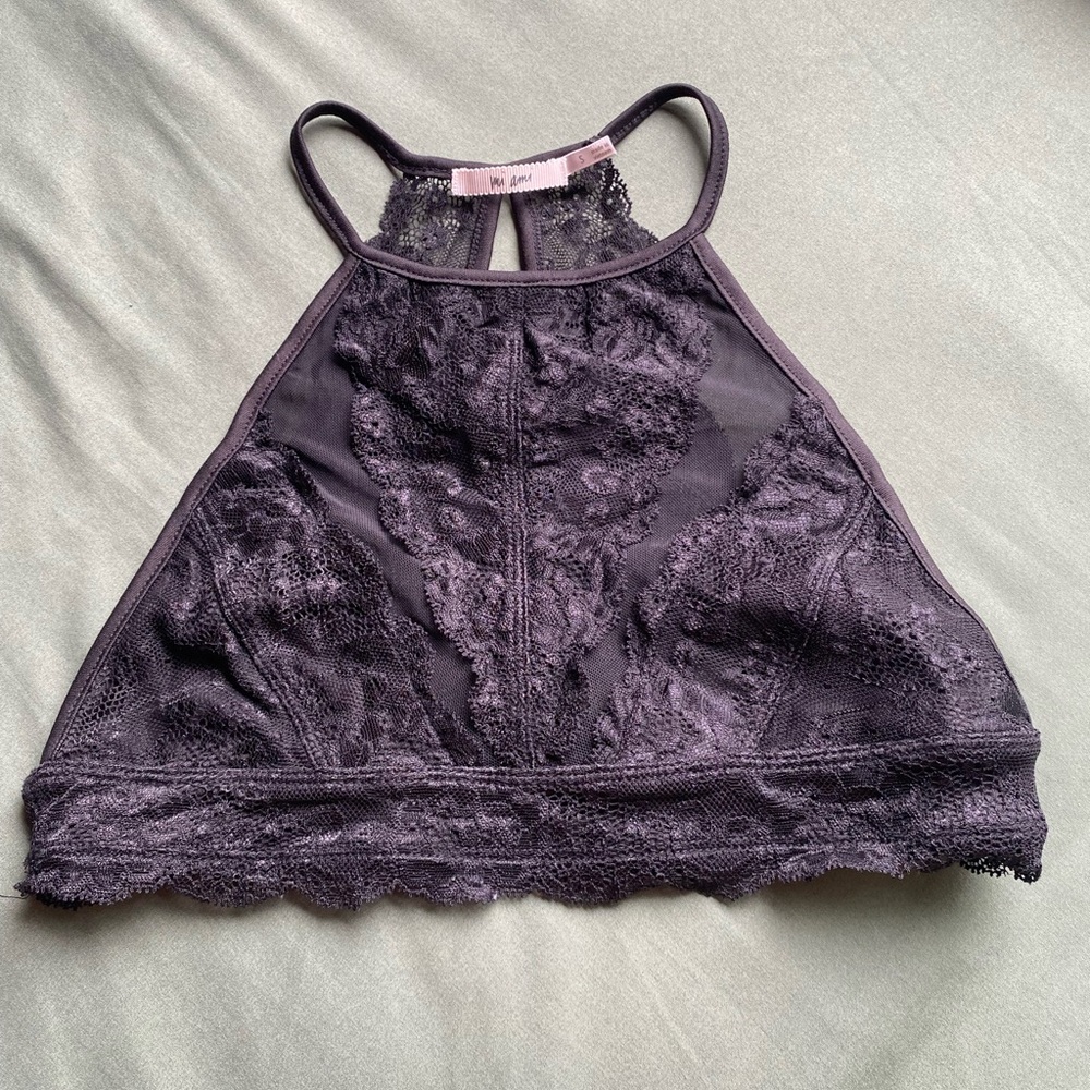 High-neck bralette